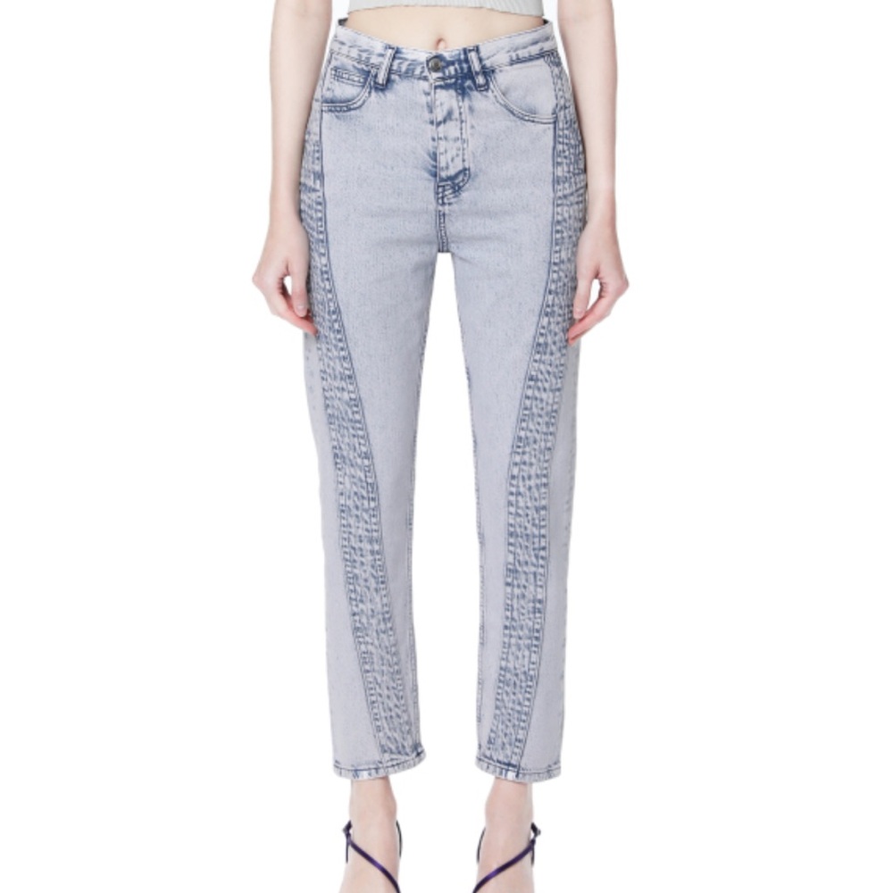 IRO Light Blue Straight Leg Jeans